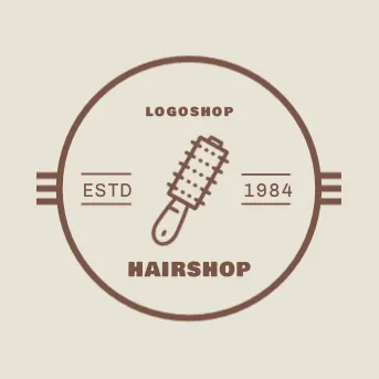 salon logo template