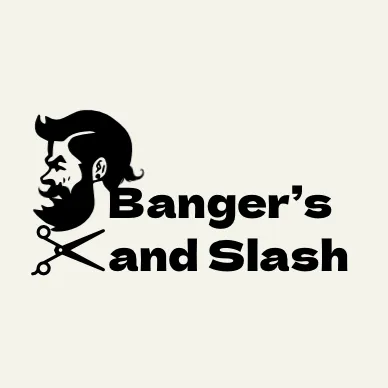 barber shop logo template
